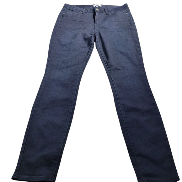 Paige Jeans Size Womens 32 Verdugo Ultra Skinny Dark Wash Denim Stretch - Picture 1 of 9